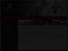 Tablet Screenshot of maison-coquard.com